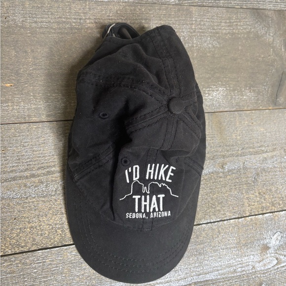 Black Sedona Arizona I’d hike that Hiking Cap with Embroidered Design - Picture 1 of 2